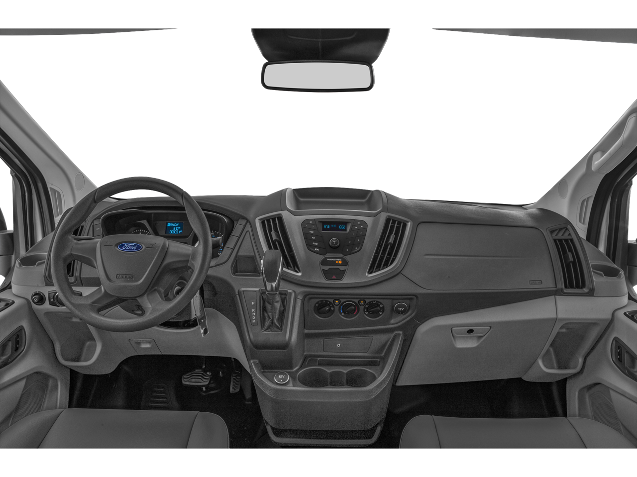 2019 Ford Transit Van T-150 148" Low Rf 8600 GVWR Swing-Out RH Dr