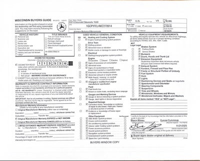 2021 Chevrolet Silverado 1500 LT Trail Boss