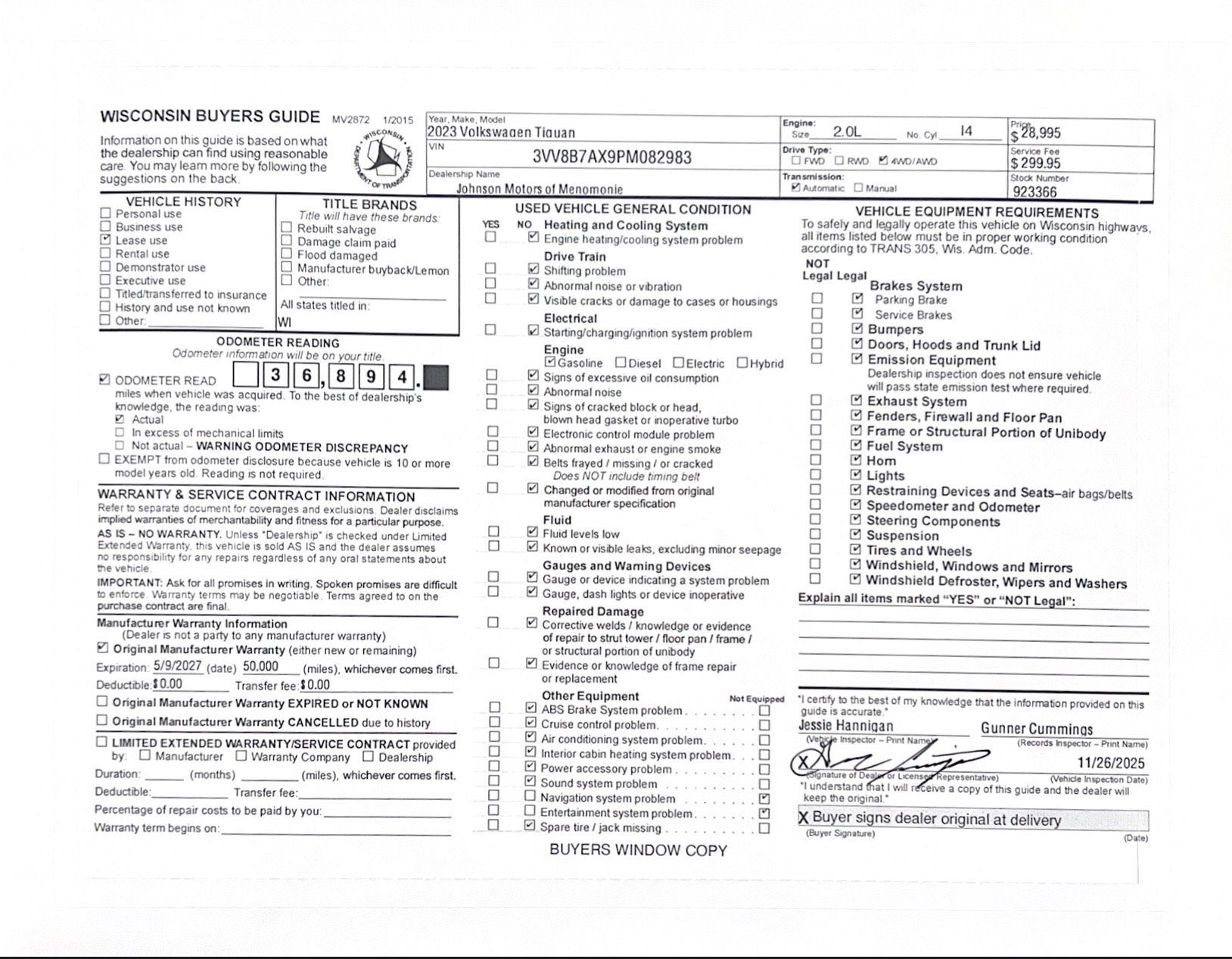 2023 Volkswagen Tiguan SE R-Line Black