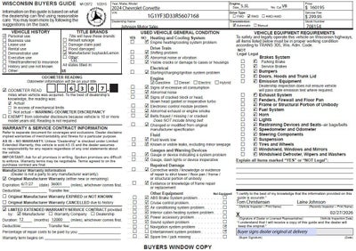 2024 Chevrolet Corvette Z06 3LZ