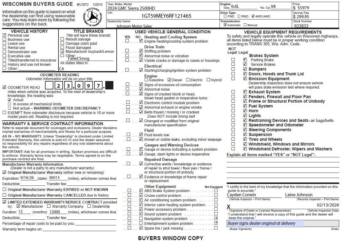 2024 GMC Sierra 2500 HD SLE