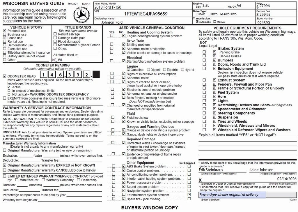 2018 Ford F-150 Platinum