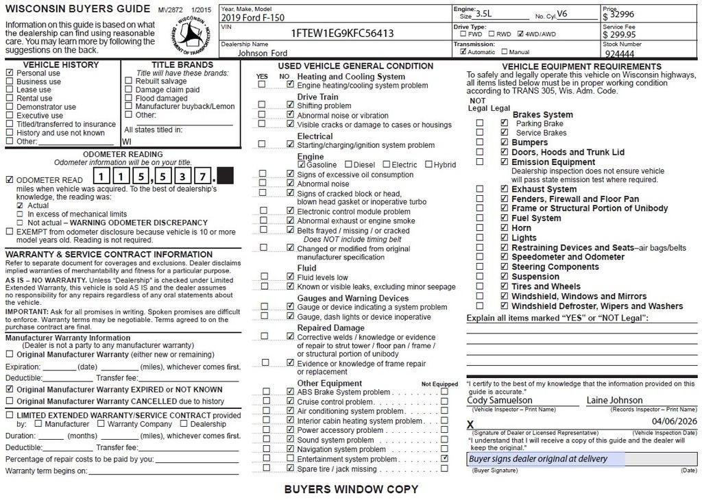 2019 Ford F-150 Limited