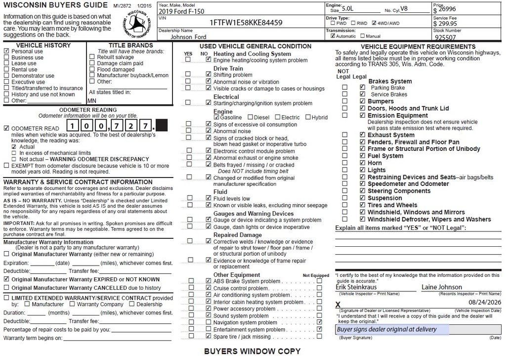2019 Ford F-150 XL