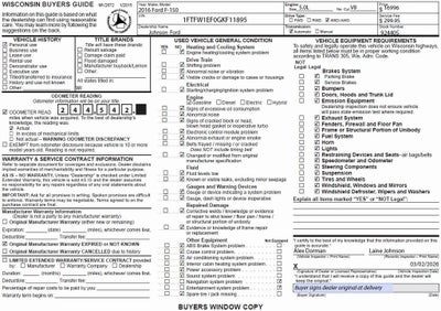 2016 Ford F-150 Lariat