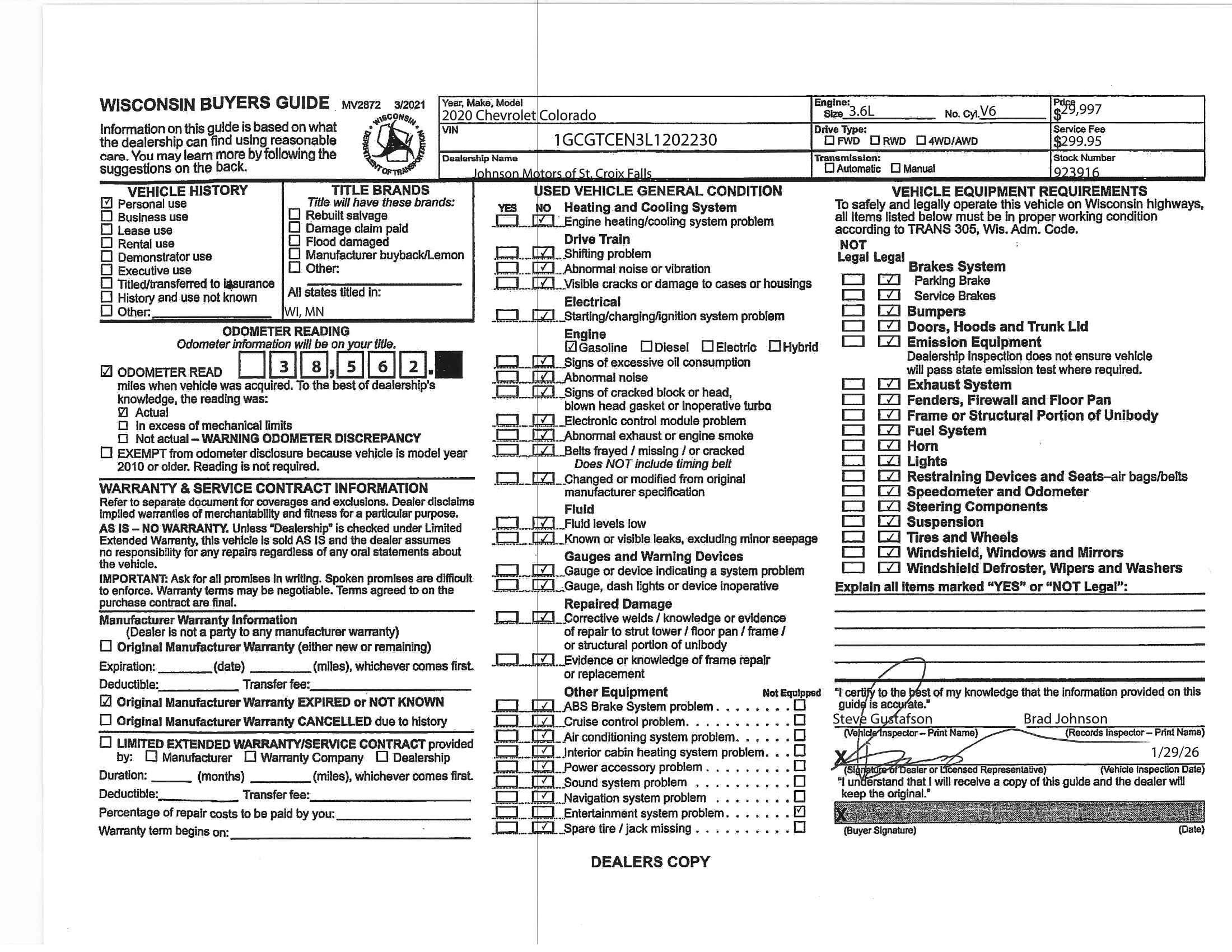 2020 Chevrolet Colorado LT