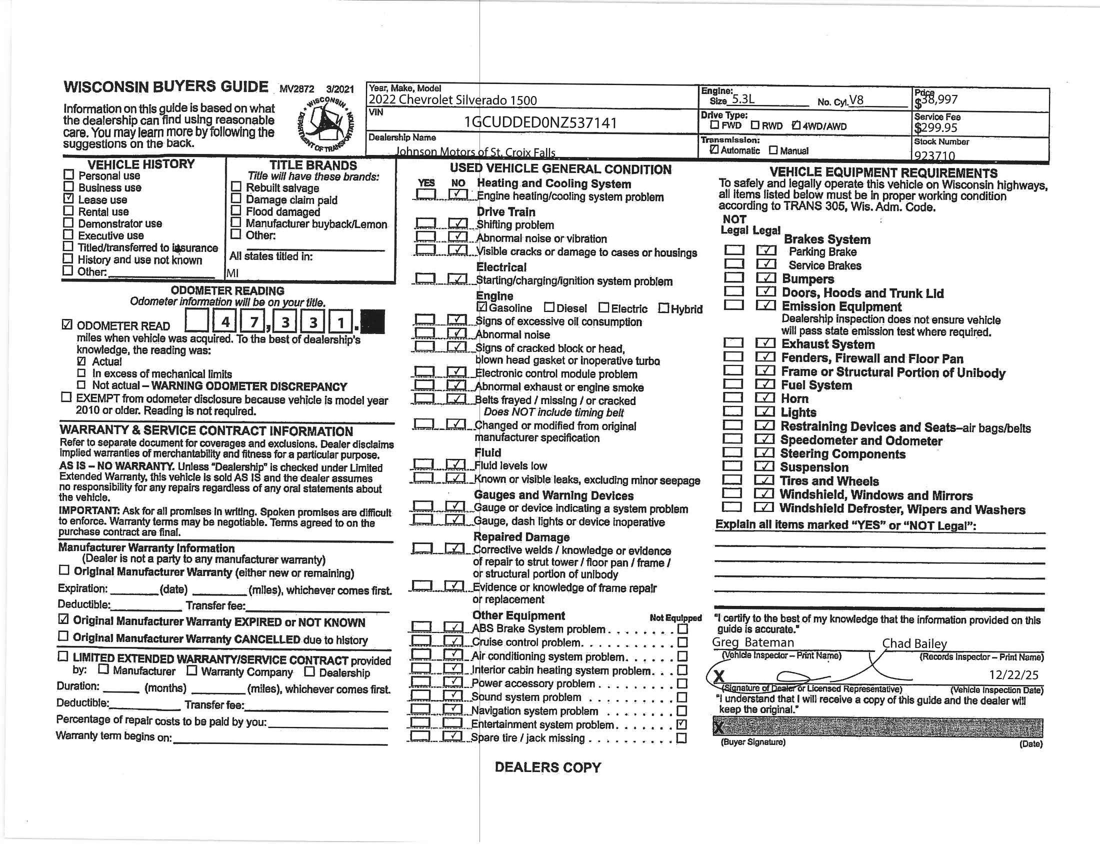 2022 Chevrolet Silverado 1500 LT