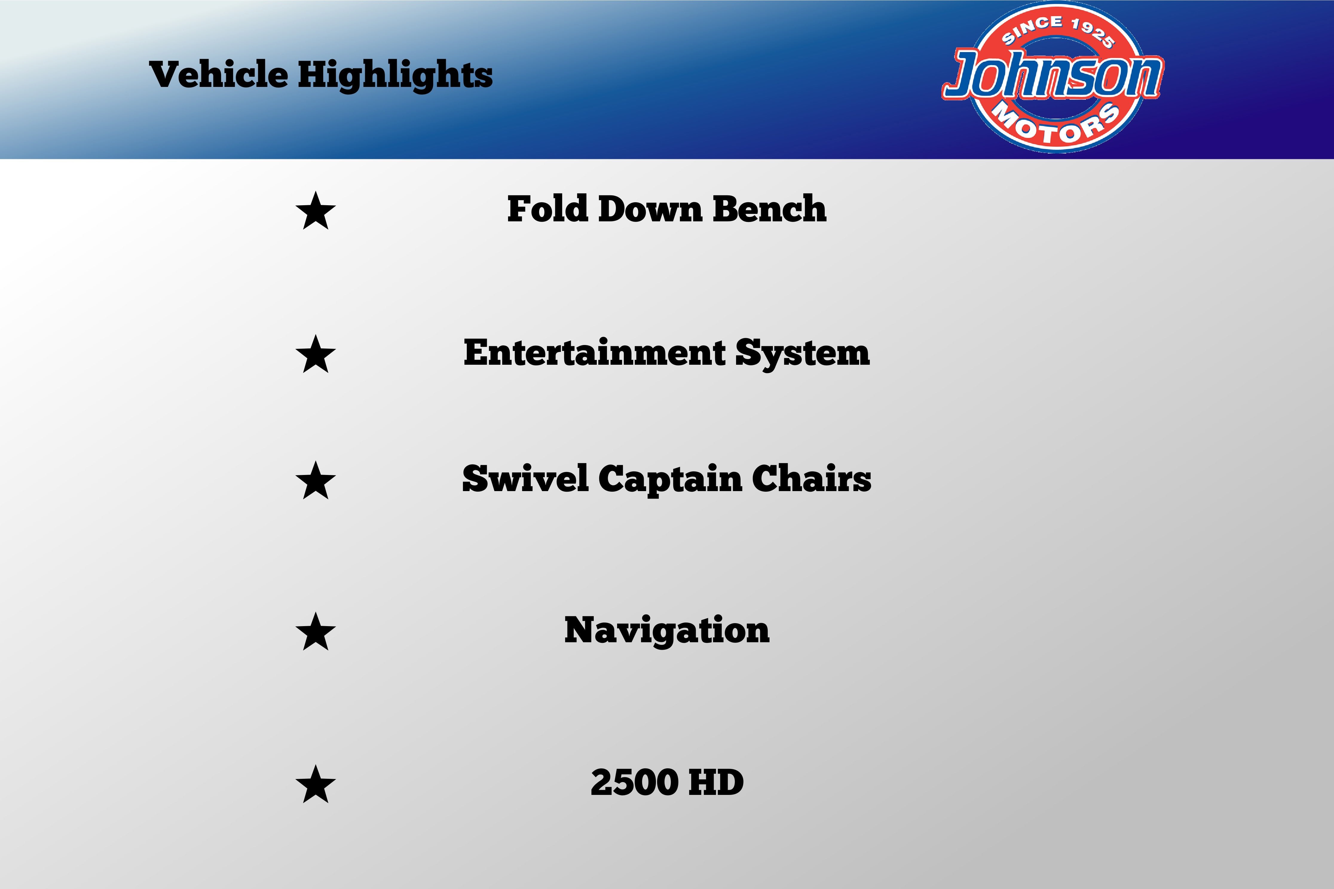 2018 GMC Savana Cargo 2500 Base