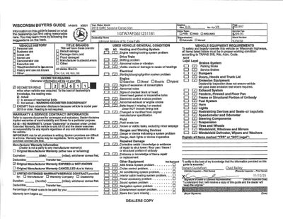 2018 GMC Savana Cargo 2500 Base