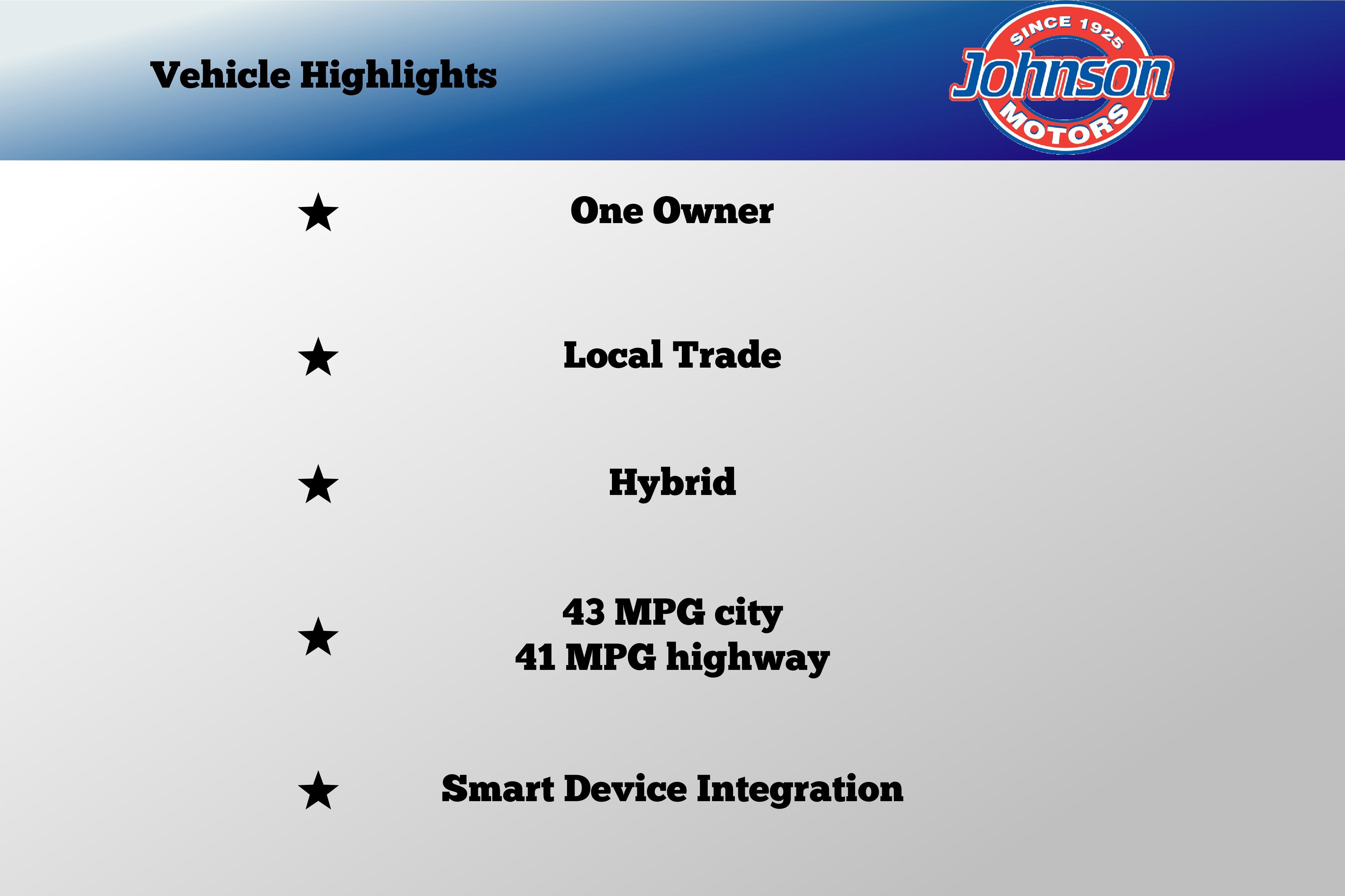 2018 Ford Fusion Hybrid SE