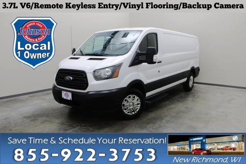 2019 Ford Transit Van T-150 148" Low Rf 8600 GVWR Swing-Out RH Dr
