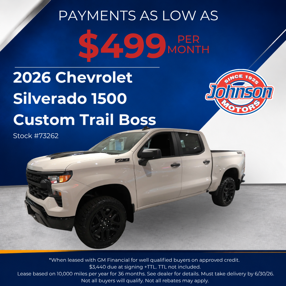 2026 Chevrolet Silverado 1500 Custom Trail Boss