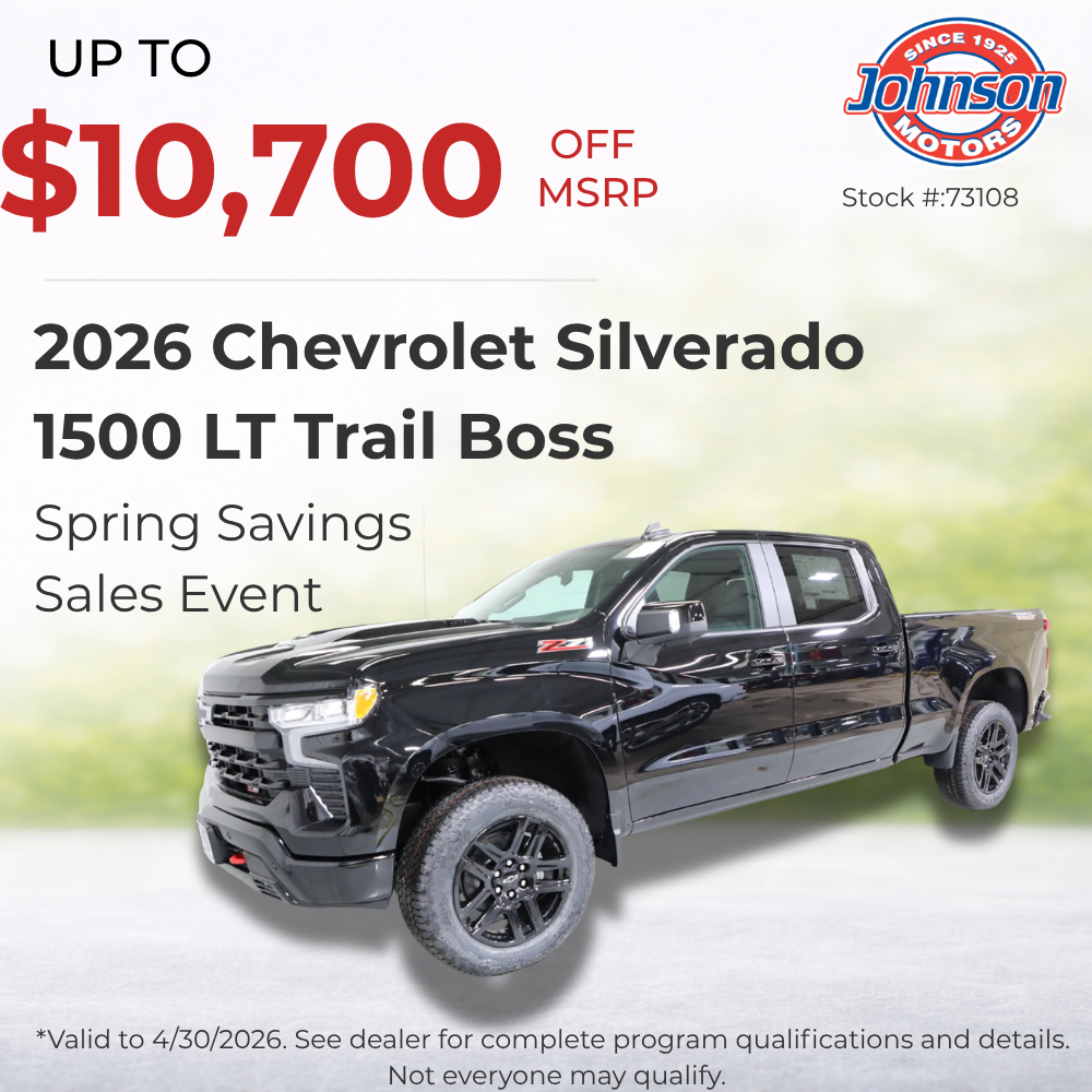 2026 Chevrolet Silverado 1500
LT Trail Boss